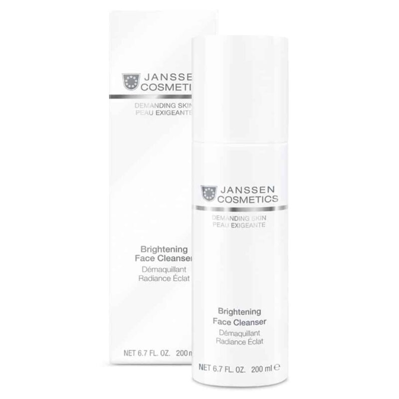 6.7 fl oz bottle of Janssen Cosmetics Brightening Face Cleanser for Demanding Skin