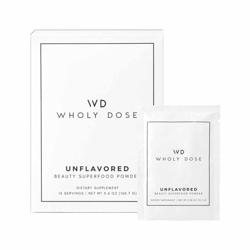 Wholy Dose Supplement Mix Collagen Unflavored