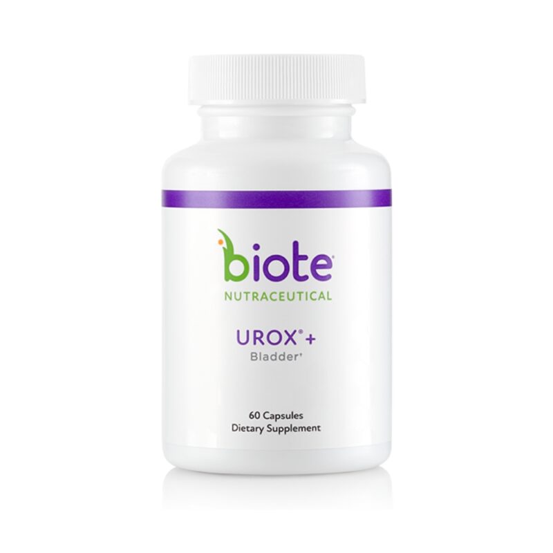 Biote bottle of UROX+ Bladder, 60 capsules