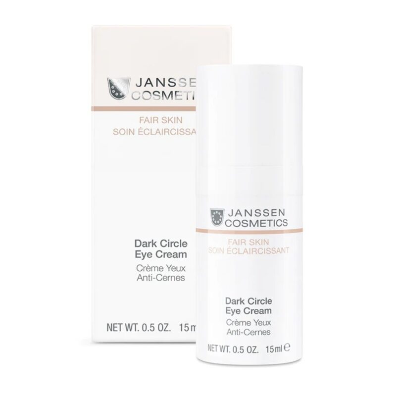 Janssen Cosmetics Fair Skin Dark Circle Eye Cream .5 oz bottle