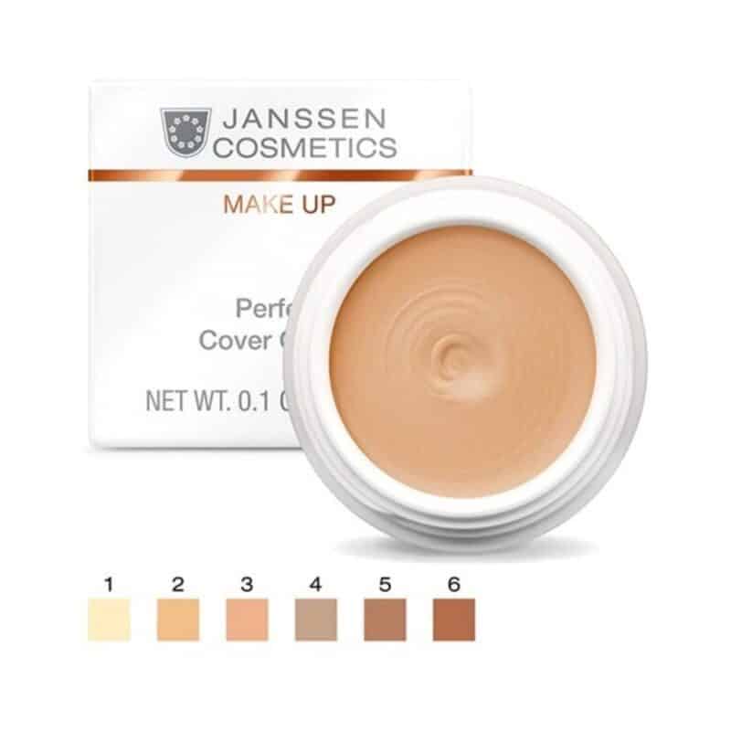 Janssen Cosmetics Make Up Perfect Cover Up in six different shades .1oz jar