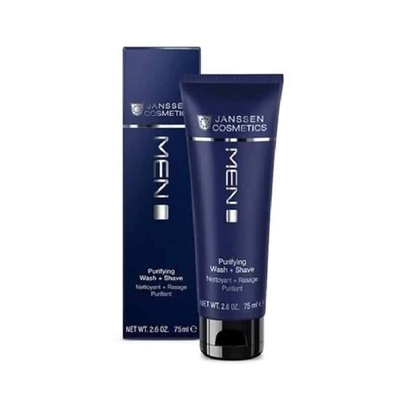 Janssen Cosmetics Men Purifying Wash and Shave 2.6 oz tube