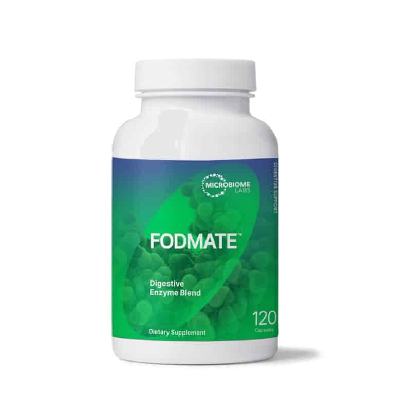 Microbiome Labs Fodmate Digestive Enzyme Blend Dietary Supplement 120 capsules