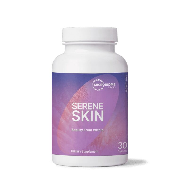 Microbiome Labs Serene Skin Beauty from Within Skin Support 30 Capsules