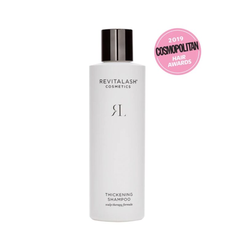 Revitalash Cosmetics Thickening Shampoo Scalp Therapy Formula with 2019 Cosmopolitan Hair Awards Badge