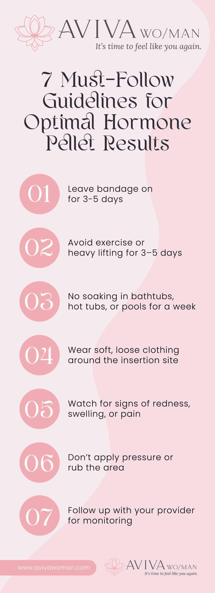 7 Must-Follow Guidelines for Optimal Hormone Pellet Results